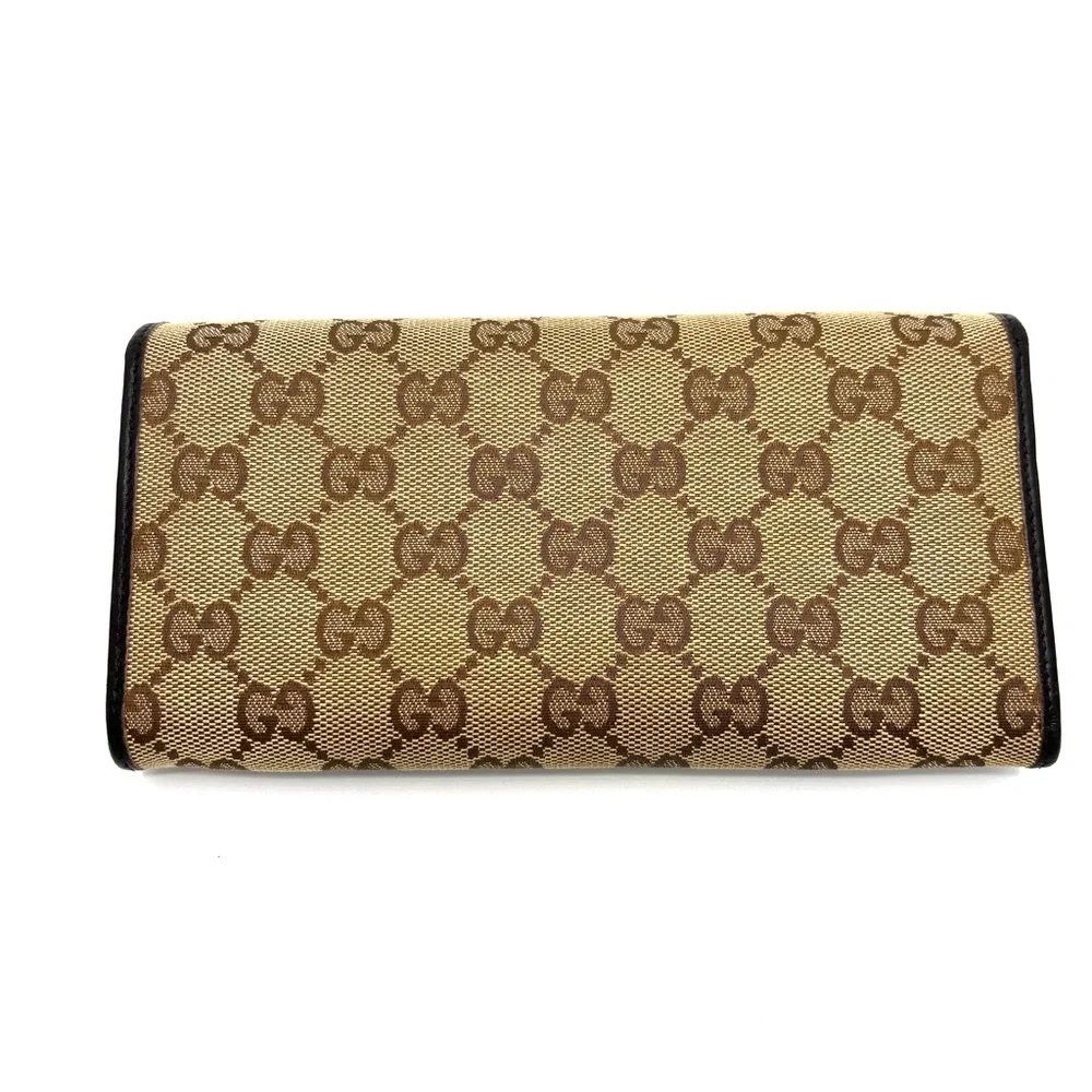 Gucci Brown Wallet with Iconic Monogram Wallet on chain - Picture 2 of 10
